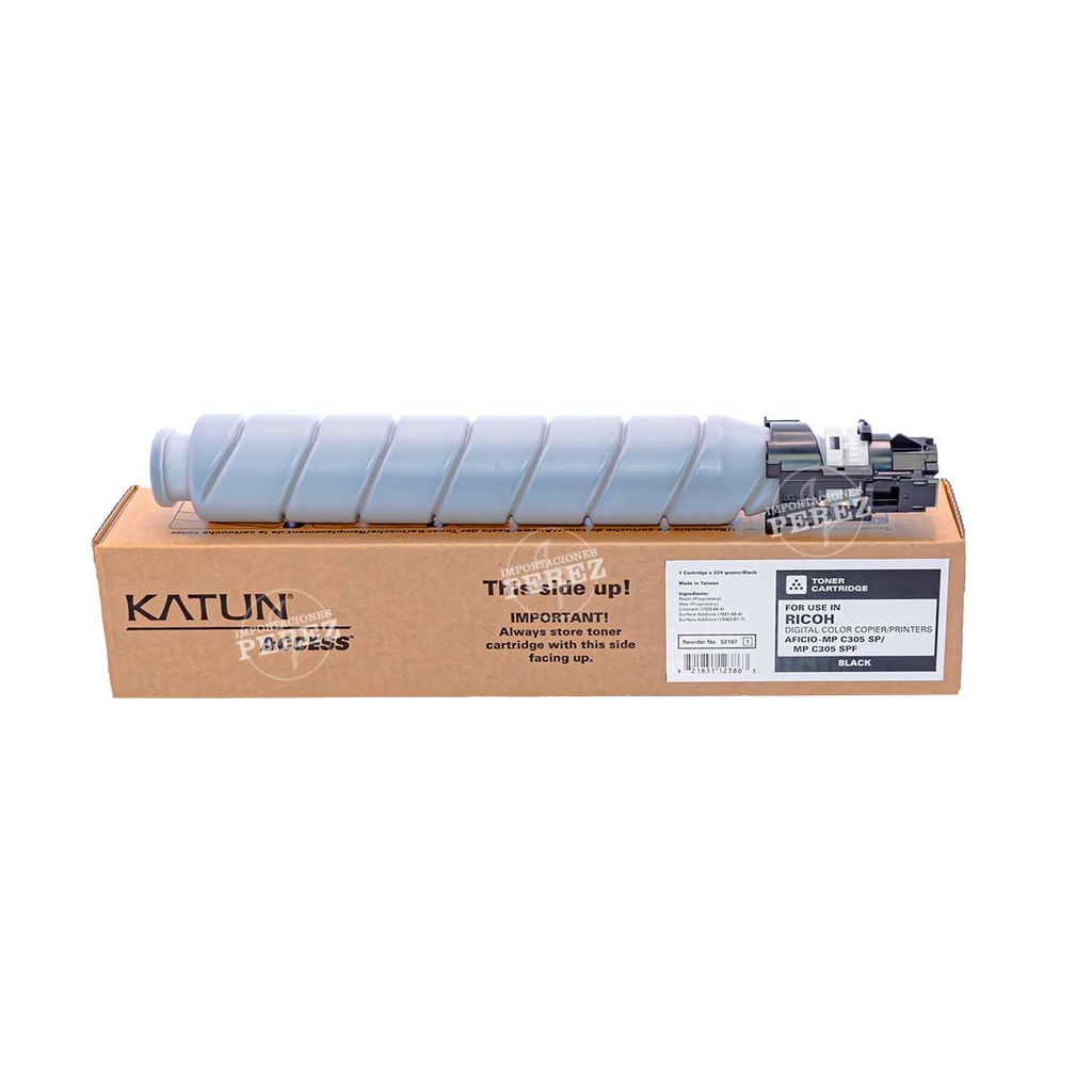 Toner Cartucho Black Ricoh [Access Katun] (224g) (MpC305SP) 