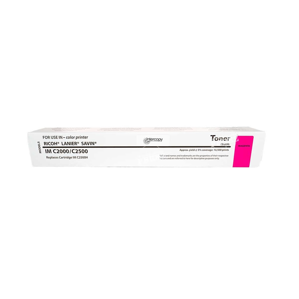 Toner Cartucho Magenta Ricoh [Intercopy] IMC2500 (310g)