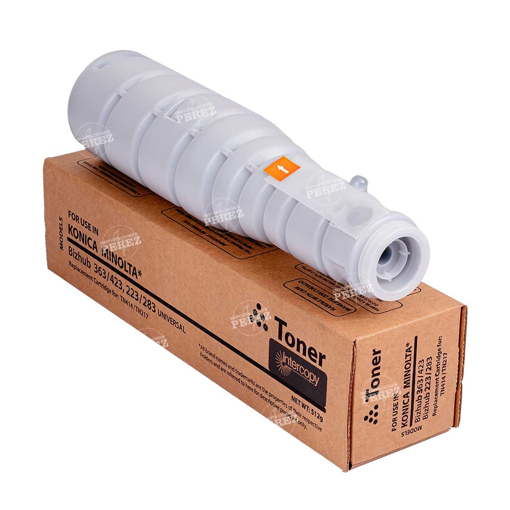 Toner Cartucho Konica Minolta [Intercopy] Tn217/Tn414 512g 