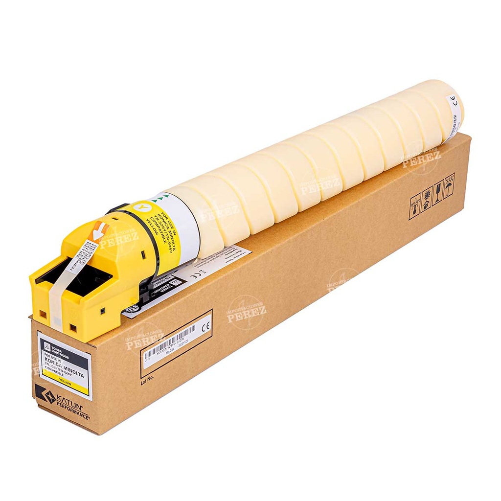 Toner Cartucho Yellow Konica Minolta [Katun Business Color] Tn328Y/Tn626Y 498g 