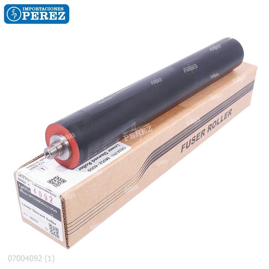 Rodillo Presión [Cet] Negro (Fusor) 