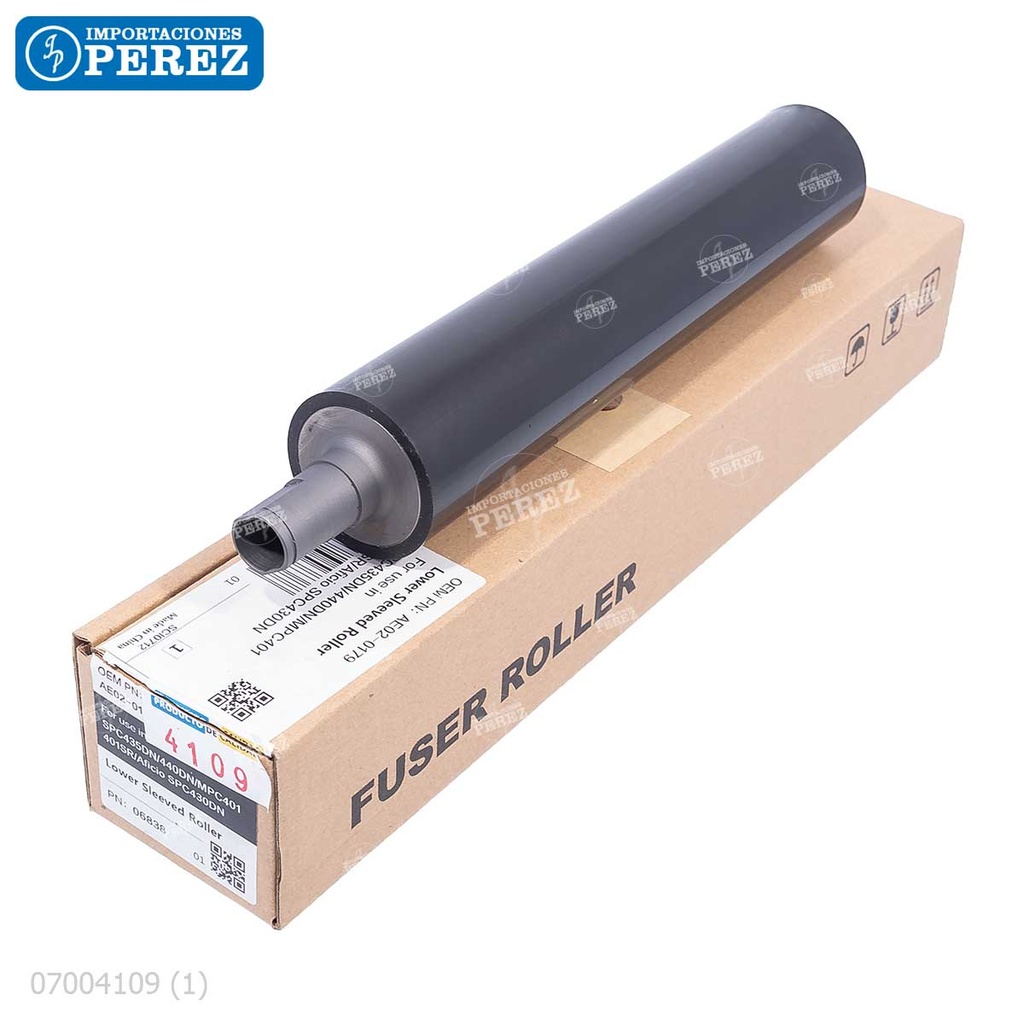 Rodillo Presión [Cet] Negro (Fusor) 