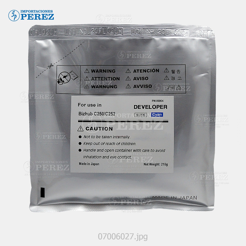 Revelador [Cet] Cyan (-) 