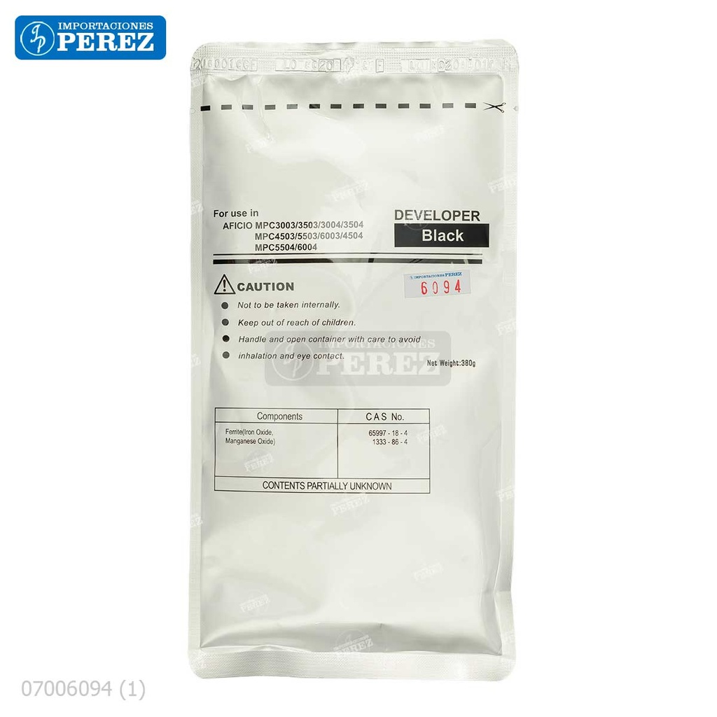 Revelador Black 380g [Cet]