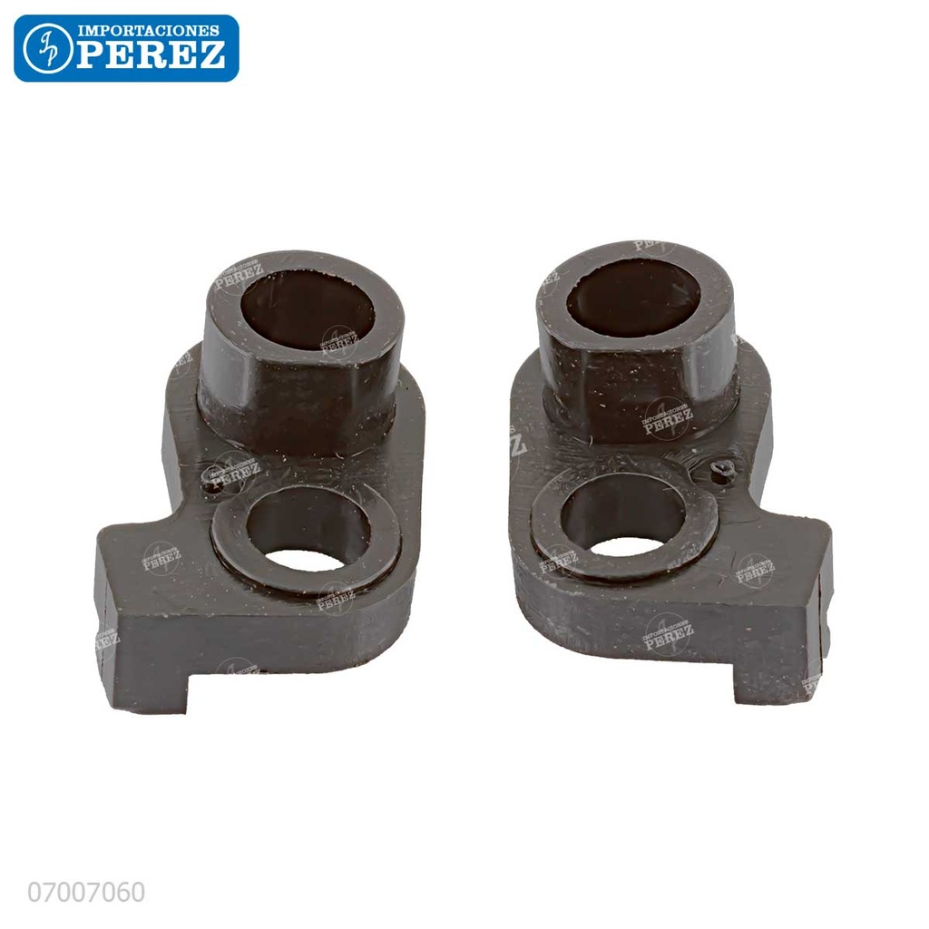 Bocina [Dki] (Kit x02) Negro (Rodillo Registro) 