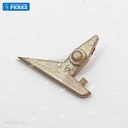 Uña [Cet] (Kit x02) c/Resorte Plomo (Rodillo Calor) 