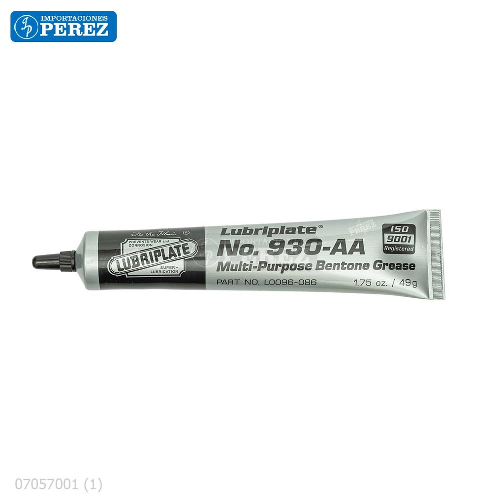 Grasa [Lubriplate Katun - Original] 49g 260°/500°F (930AA) ALTA TEMPERATURA (Engranajes, rodajes) - KATUN [708023/09687/L0096086]