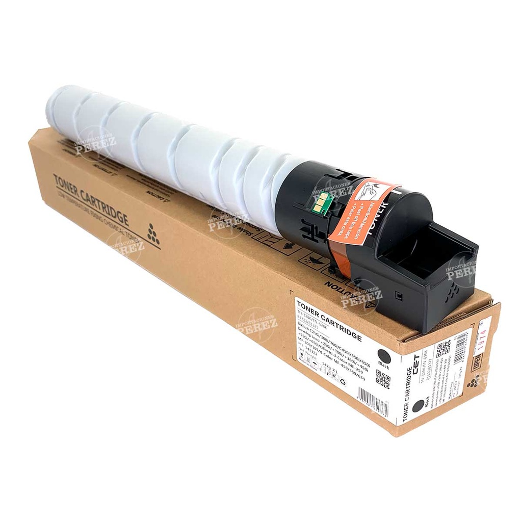 Toner Cartucho Black Konica Minolta [Cet] Tn328K/TN330/TN330K/Tn626K 547g 