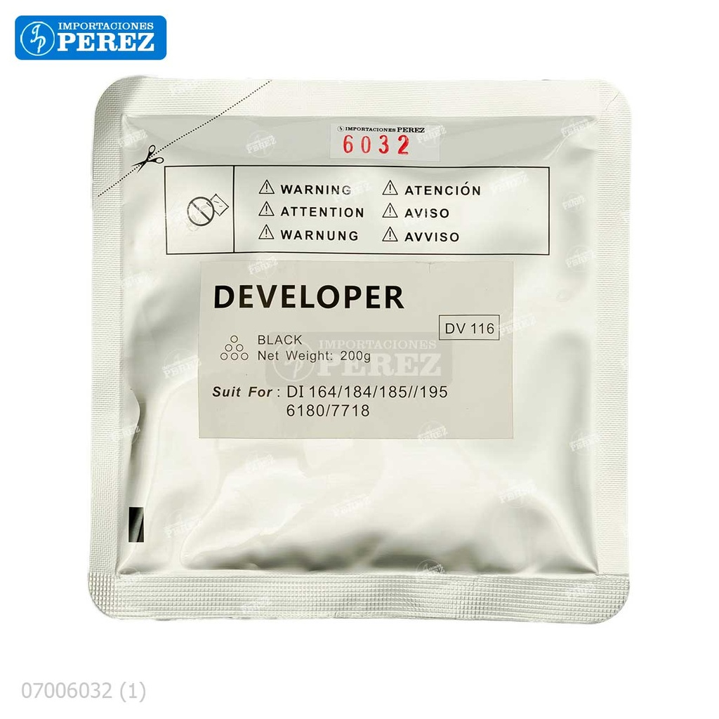 Revelador [Dki] Negro (DV116) 