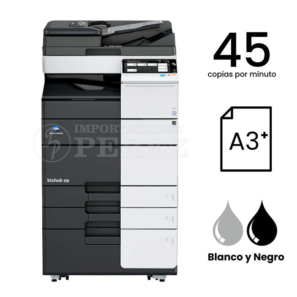 Fotocopiadora Konica Minolta Bizhub 458e