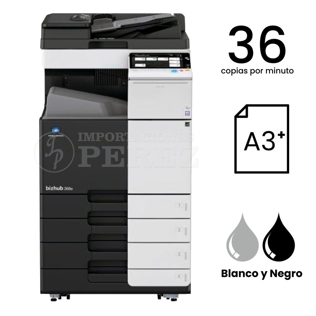 Fotocopiadora Konica Minolta Bizhub 368e