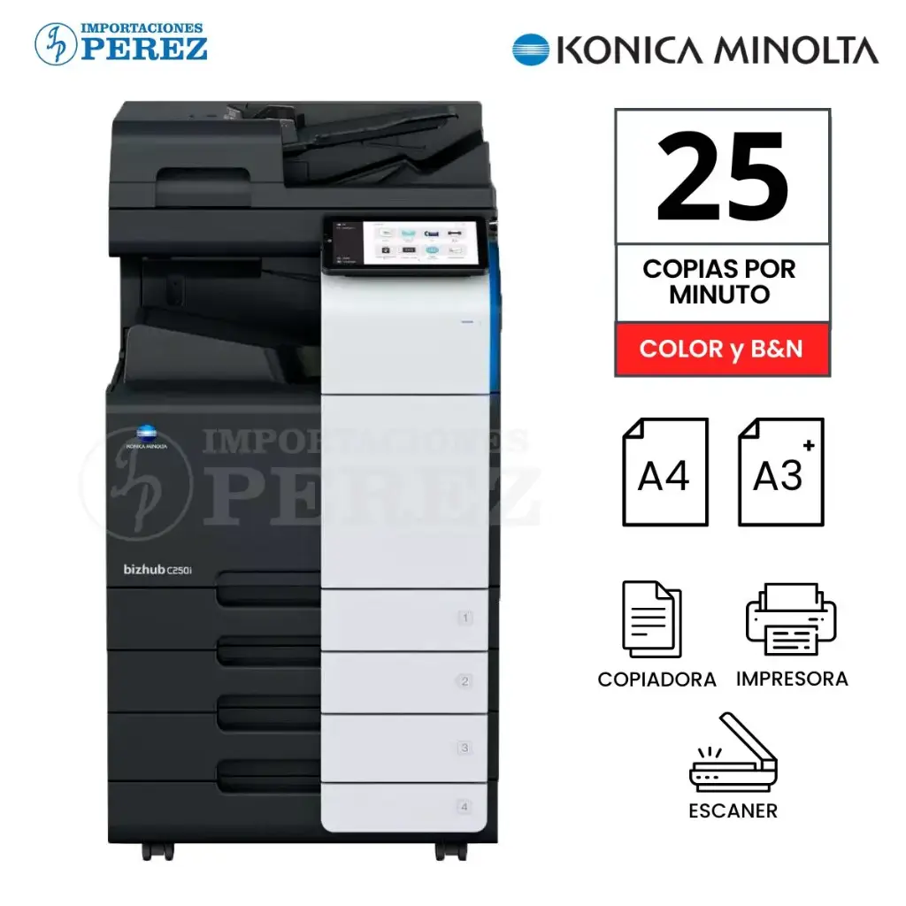 Fotocopiadora Konica Minolta Bizhub C250i