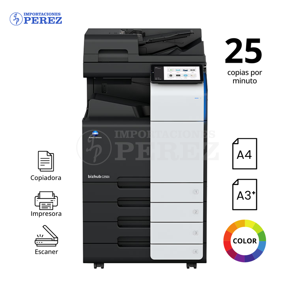 Fotocopiadora Konica Minolta Bizhub C250i