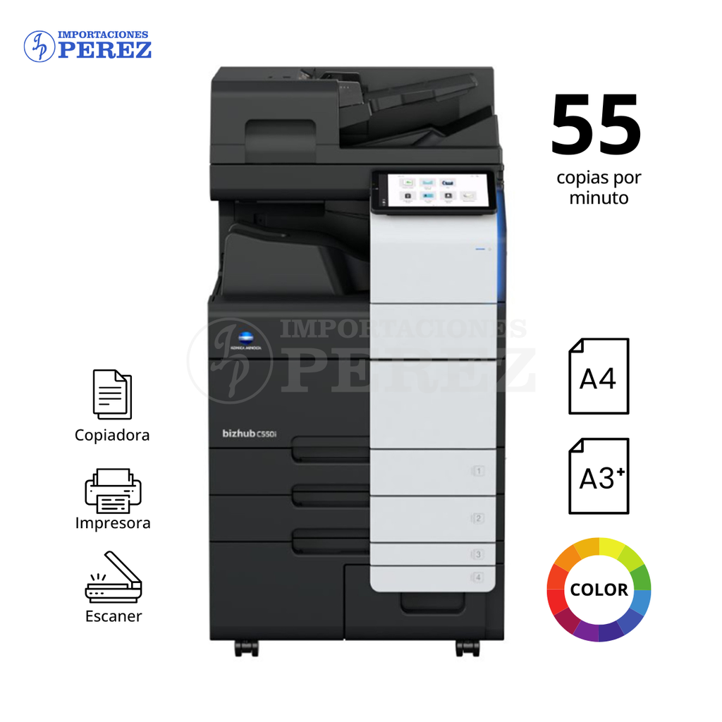 Fotocopiadora Konica Minolta Bizhub C550i