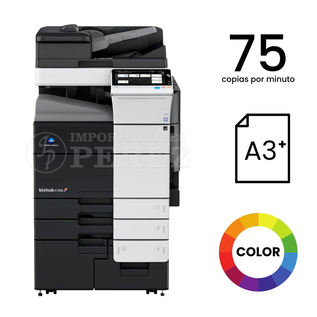 Fotocopiadora Konica Minolta Bizhub C759