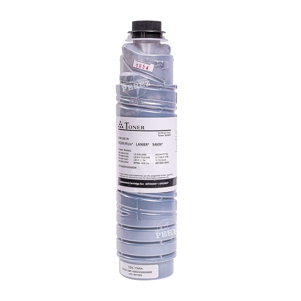 Toner Cartucho Ricoh [Intercopy] Type 4500A 550g