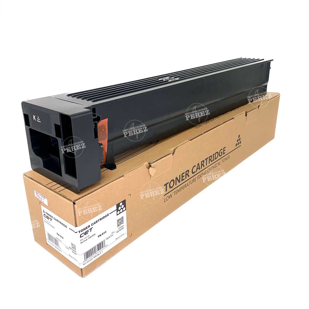 Toner Cartucho Konica Minolta [Cet] TN812 915.60g 