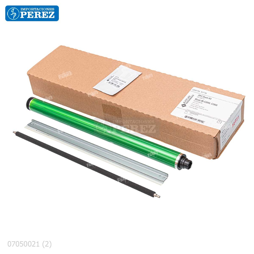 Kit Imagen Kitx04 Contiene: 01 Cilindro + 01 Cuchilla Limpieza + 01 Rodillo Limpieza + 01 Paño de Limpieza [Katun Performance]