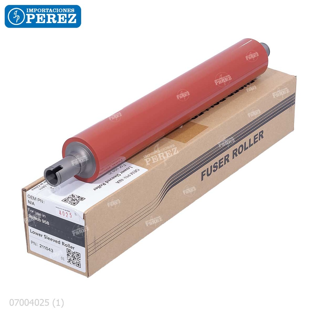 Rodillo Presión Fusor [Cet]