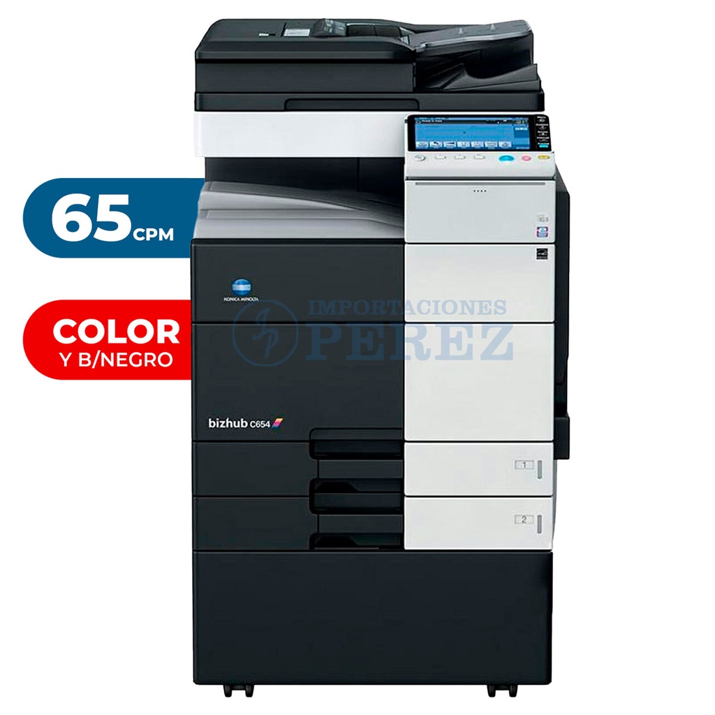 Fotocopiadora Konica Minolta Bizhub C654e REMANUFACTURADA *****ANTES DE CONECTAR EL EQUIPO VERIFICAR EL VOLTAJE*****