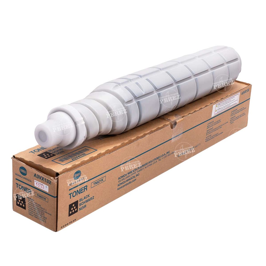 Toner Cartucho Black Konica Minolta [Original] TN621K 1222g 