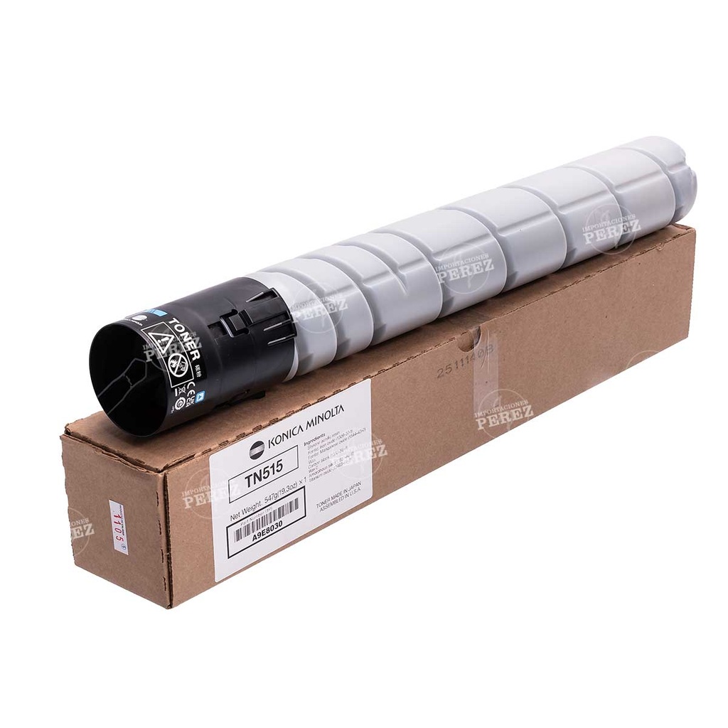 Toner Cartucho Black Konica Minolta [Original] TN515 547g