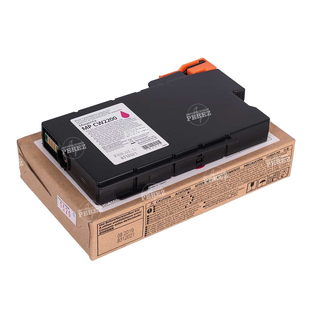 Tinta Cartucho Magenta Ricoh [Original] 110/220v Type CW2200