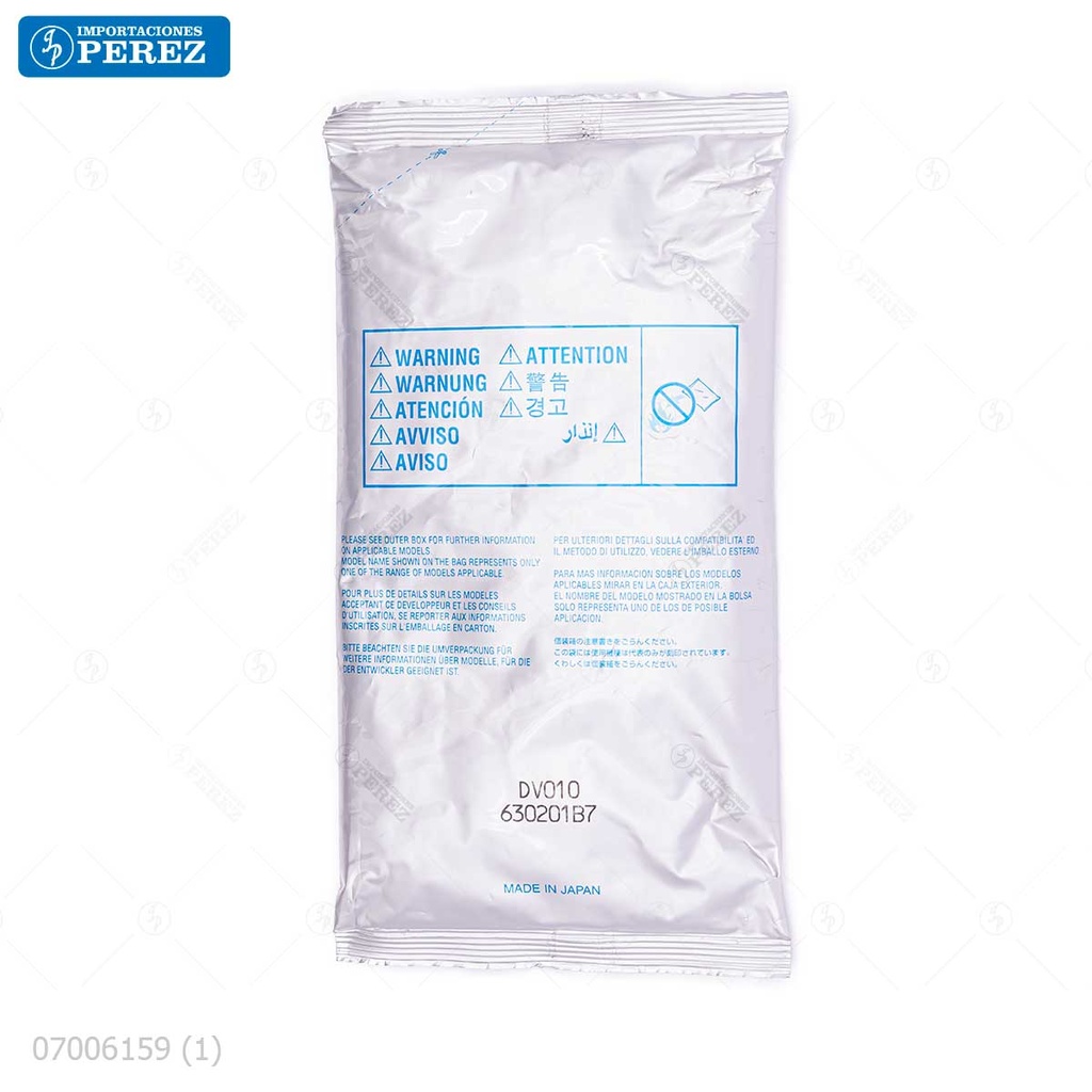 Revelador DV010 (01 Bolsa x 825g) [Original - Konica Minolta]