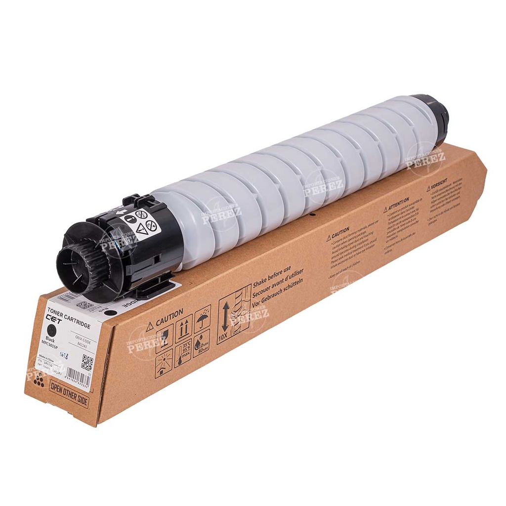 Toner Cartucho Black Ricoh [Cet] 232g 