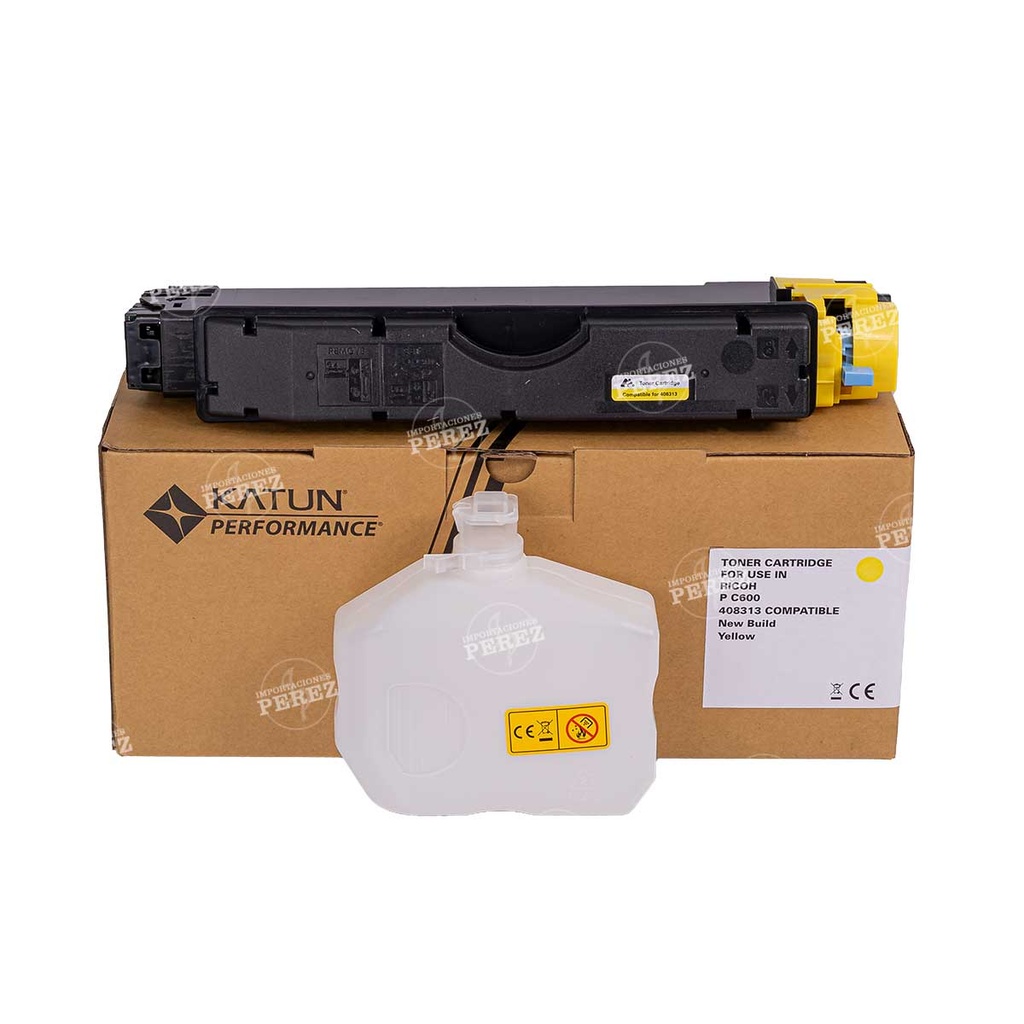 Toner Cartucho Yellow Ricoh [Katun Performance] Type P C600 197g 