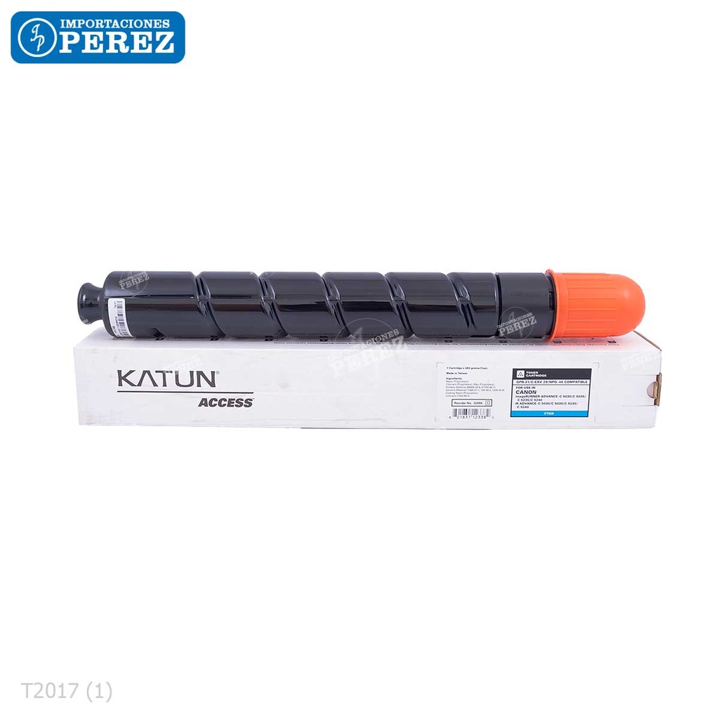 Toner Cartucho Cyan Canon [Katun Access]  GPR31 484g 