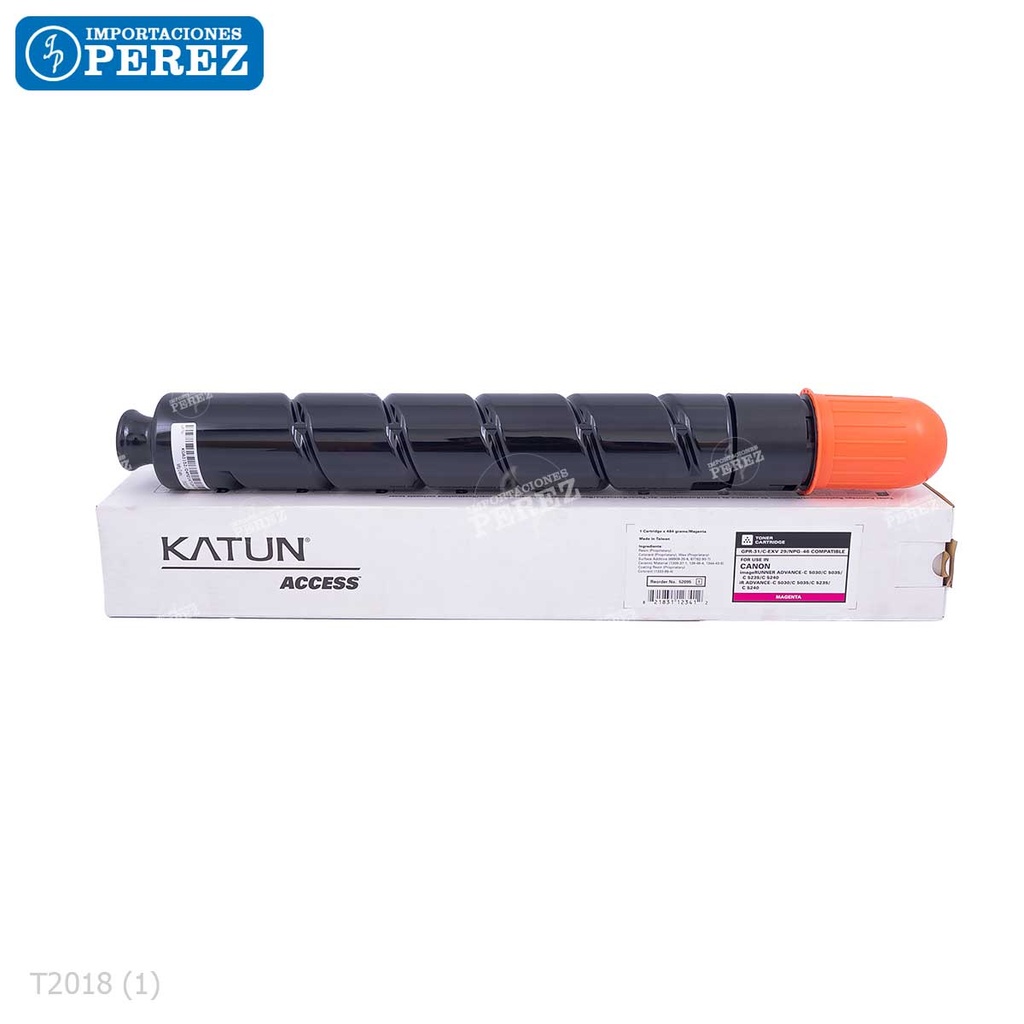 Toner Cartucho Magenta Canon [Katun Access]  GPR31 484g 