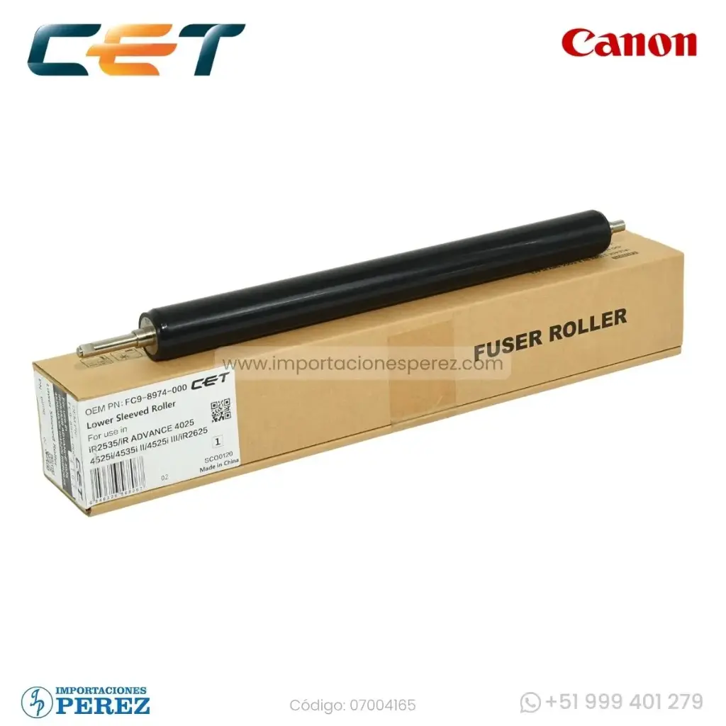 Rodillo Presión Fusor [Cet]