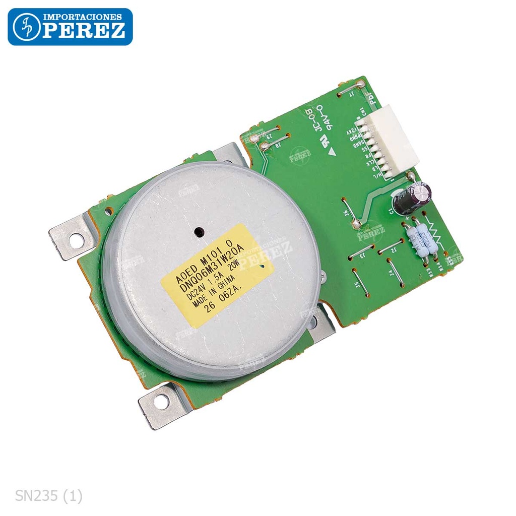 Motor Faja Transferencia Principal Main Drive 24V-1.5A-20W (DC BRUSHLESS MOTOR) - SEMI-NUEVO [Original - Konica Minolta]