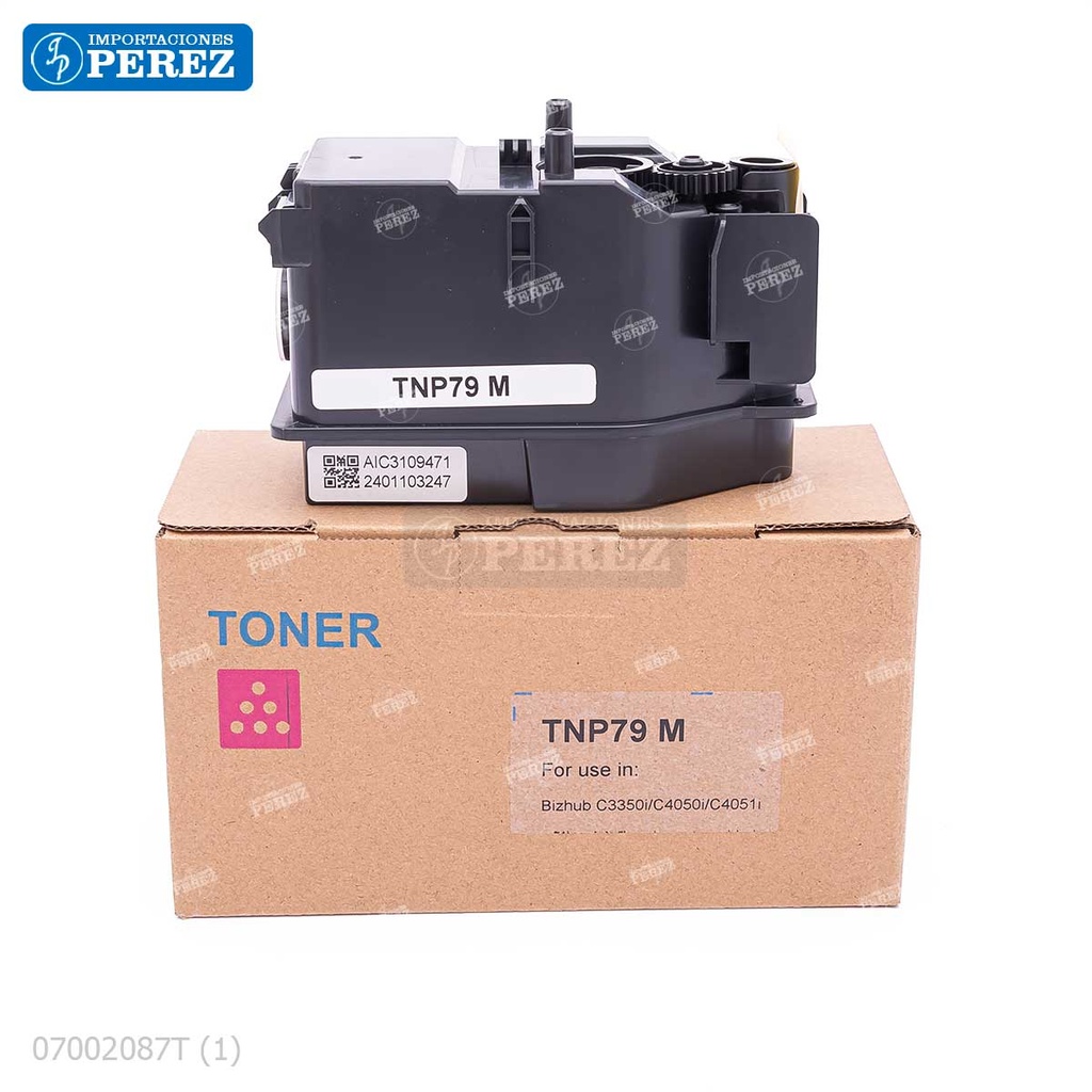Toner Cartucho Magenta 110v TNP79M/TNP80M/TNP81M 164g [DKI]