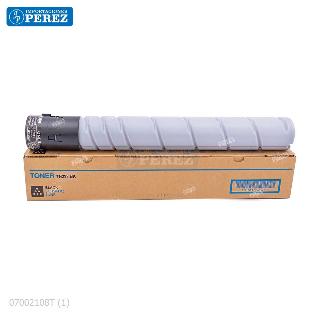 Toner Cartucho Black Konica Minolta [Dki] TN228K 220V 547g 