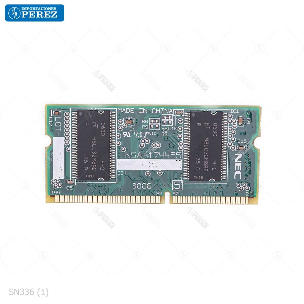 Memoria DIMM (MEMB/1) de Tarjeta IR PWB-MFP - SEMI-NUEVO [Original - Konica Minolta]