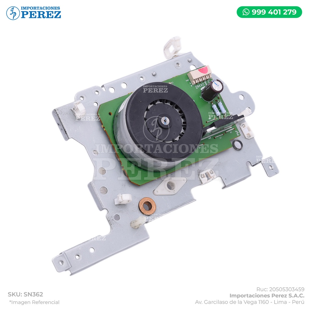 Bloque Gear/Piñones Principal Completo c/motor - SEMI-NUEVO [Original - Ricoh]