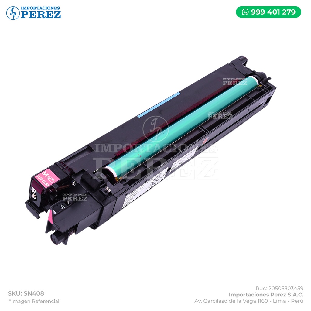 Unidad Imagen Magenta IU712M Completo (Cilindro + Revelado) 110v/220v  (UNIT IMAGING:M) - SEMI-NUEVO [Original - Konica Minolta]