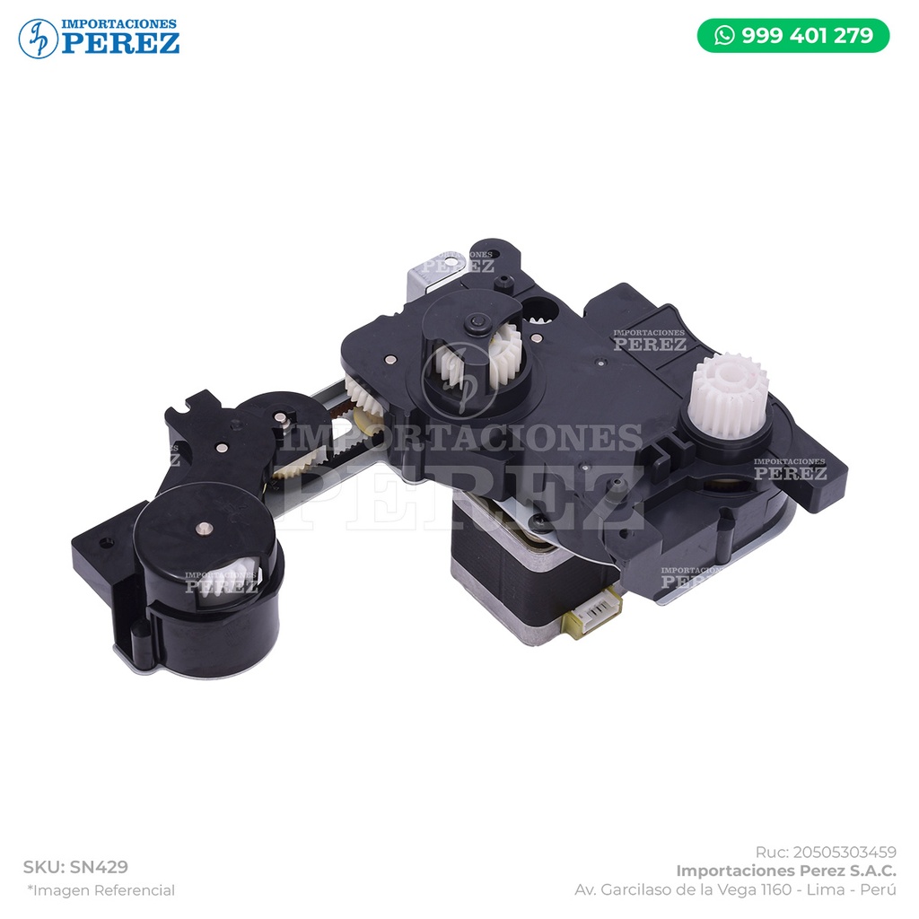 Bloque Piñones Papel (PAPER FEED DRIVE ASSY) - SEMI-NUEVO [Original - Konica Minolta]