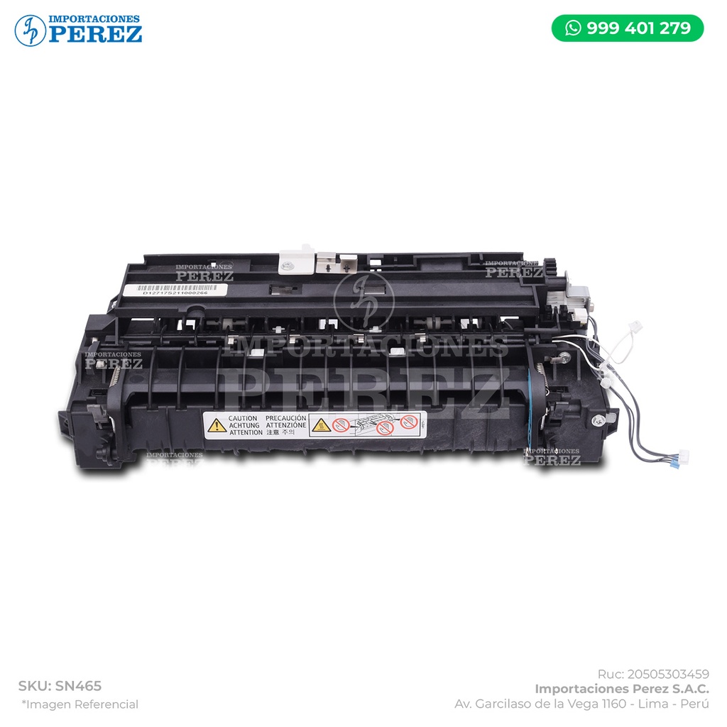 Unidad Fusora 110v/120v (FUSING UNIT ASSY 110/120V) - SEMI-NUEVO [Original - Ricoh]