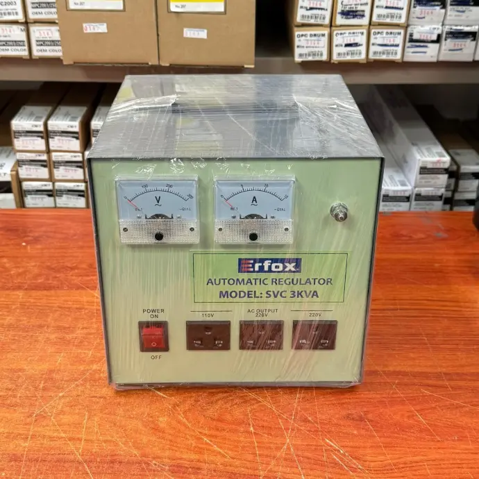 Estabilizador 3000w Importado [E&F] - (220v a 220v) - Carcasa Ploma ***garantía de 03 meses***