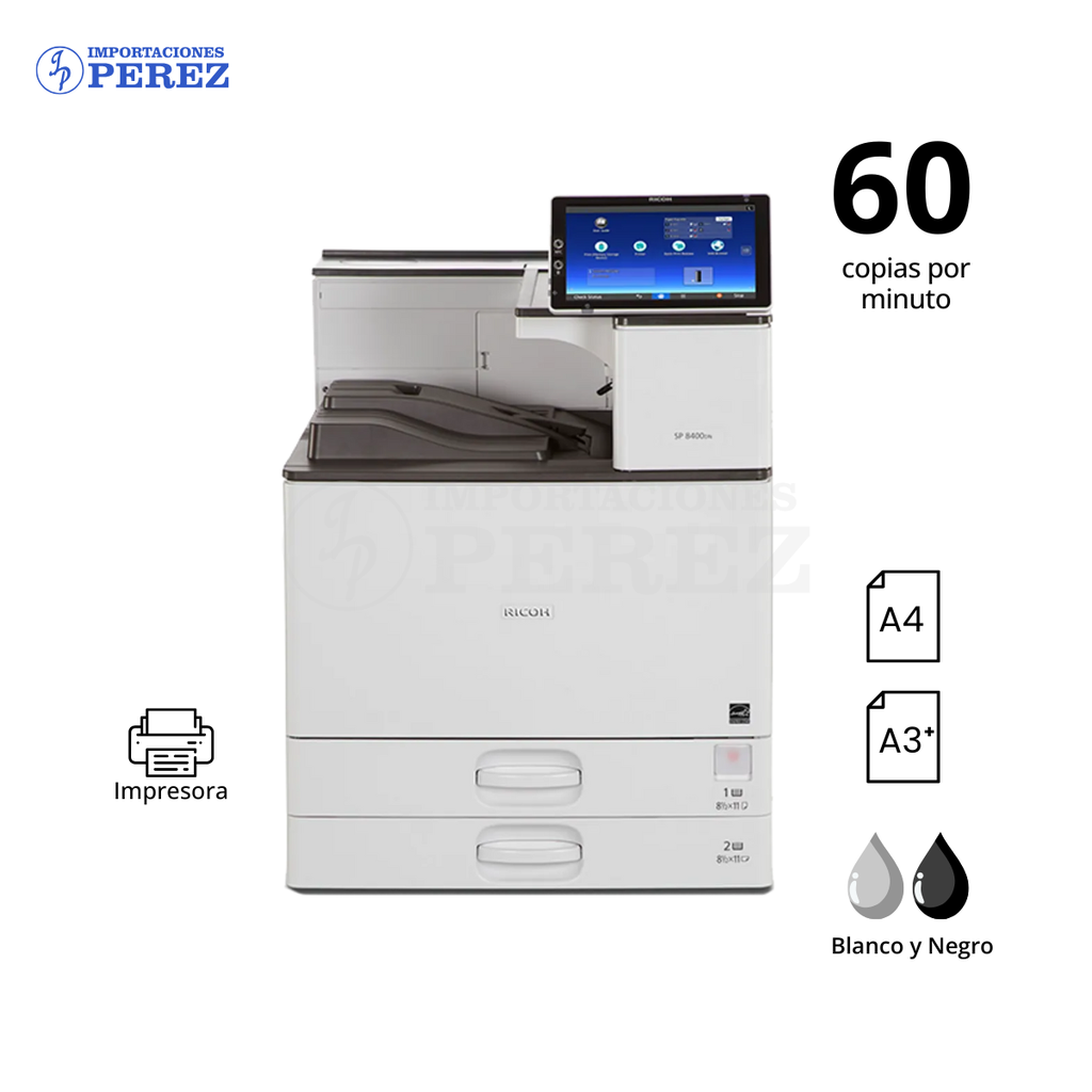 Impresora Ricoh SP-8400DN (solo impresora)