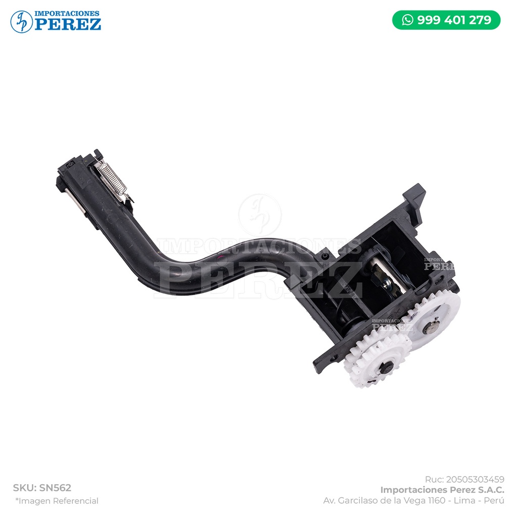 Hopper Toner K:Black (TONER HOPPER: TONER SUPPLY:BK:ASSY) - SEMI-NUEVO [Original - Ricoh]