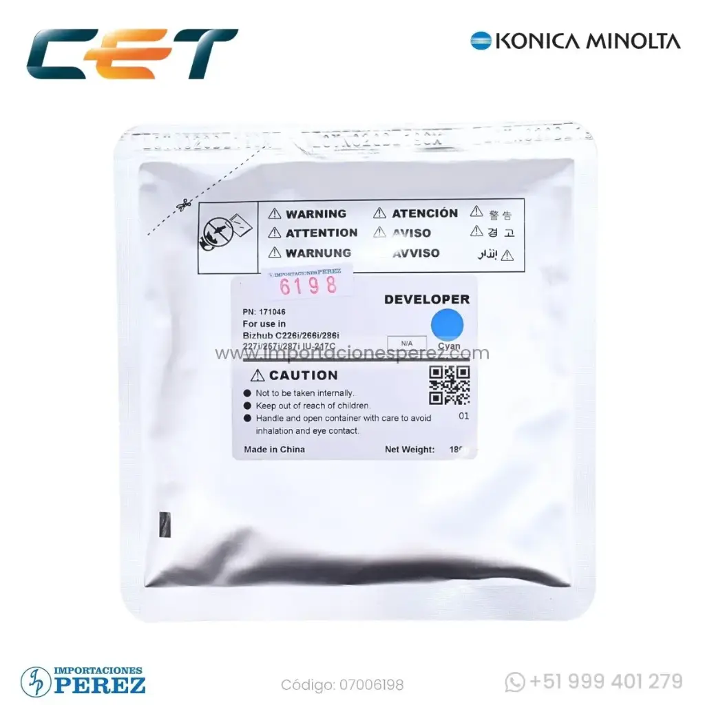 Revelador Cyan 180g [CET]