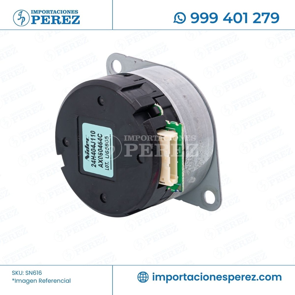 Motor Dúplex 10w (DC MOTOR:ENCODER:NO:10W:GEAR:BRUSHLESS) - SEMI-NUEVO [Original - Ricoh]