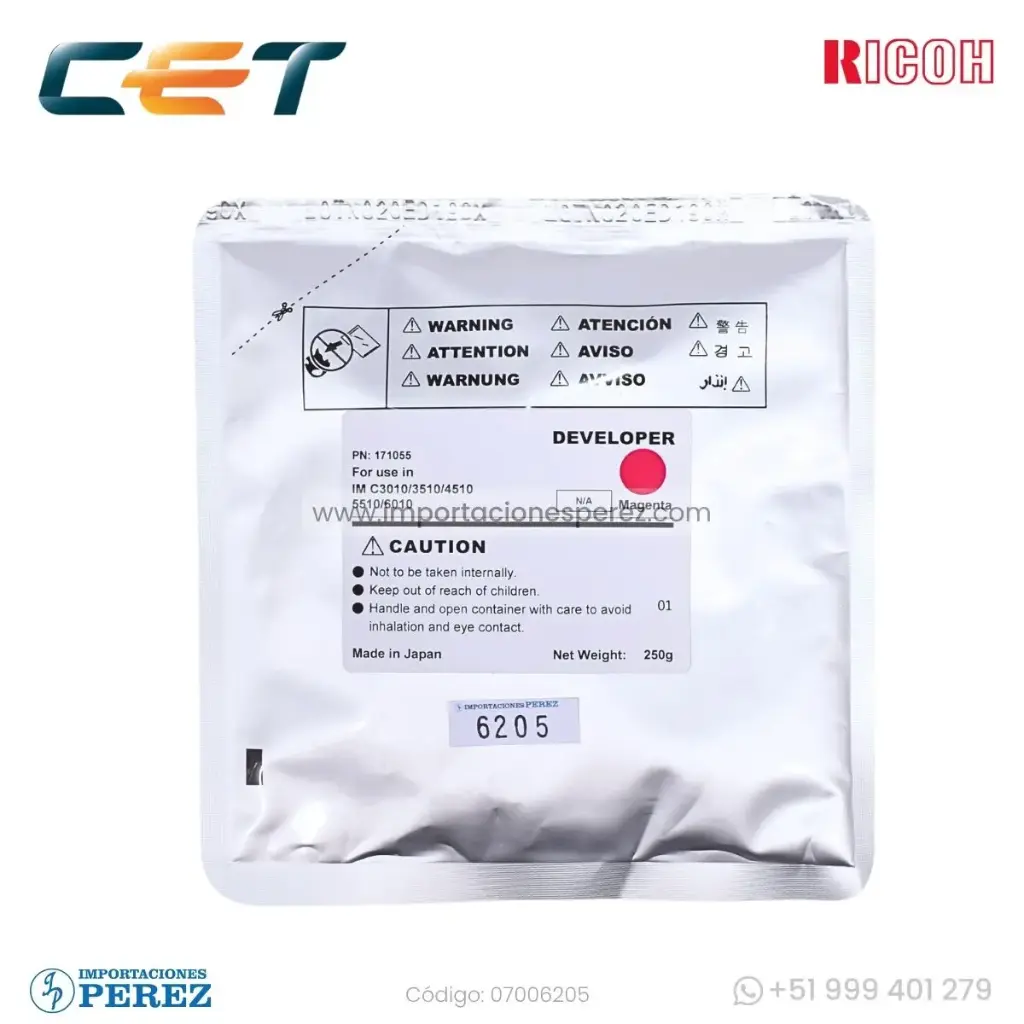 Revelador Magenta 250g [Cet]