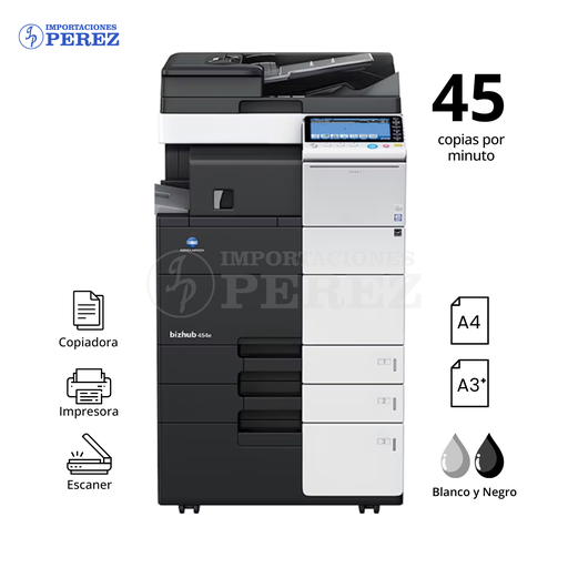 [0103075] Fotocopiadora Konica Minolta Bizhub 454e
