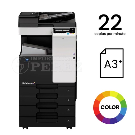 [0103089] Fotocopiadora Konica Minolta Bizhub C227