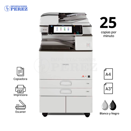 [0107019] Fotocopiadora Ricoh MP 2554